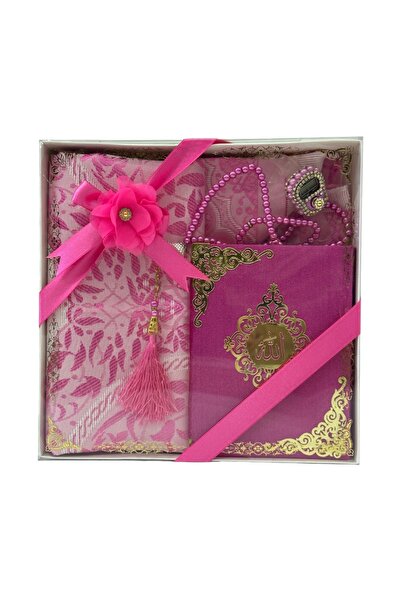 İPEK NEŞRİYAT İPEK HEDİYELİK Set de lux pentru Coranul - Covor de rugăciune +...