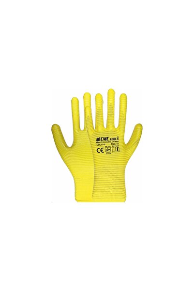 CMC Zebra Eldiven 1/2 Sarı Cmc1719 12 ADET