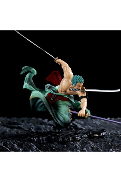 Genel Markalar Anime figürü Roronoa Zoro eylem PVC Anime MANGA ANİME FİGÜR