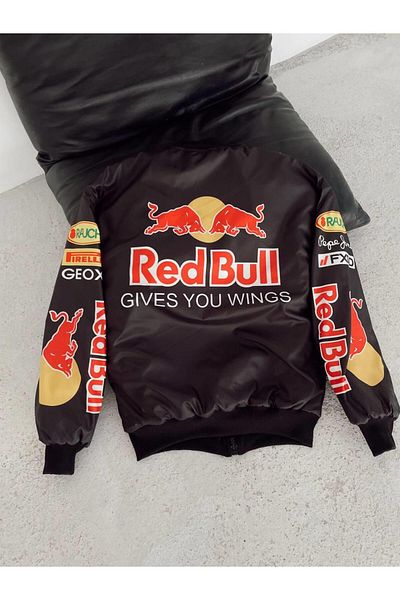 Touz Streetwear Unisex Lined Vintage Racer Bomber Jacket