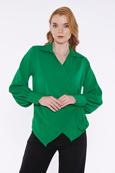 SOLİLDE Μπλούζα με αγκράφα