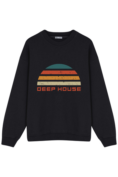 GreenMint للجنسين مقاس كبير سويت ديب هاوس ميوزيك دي جي لوف