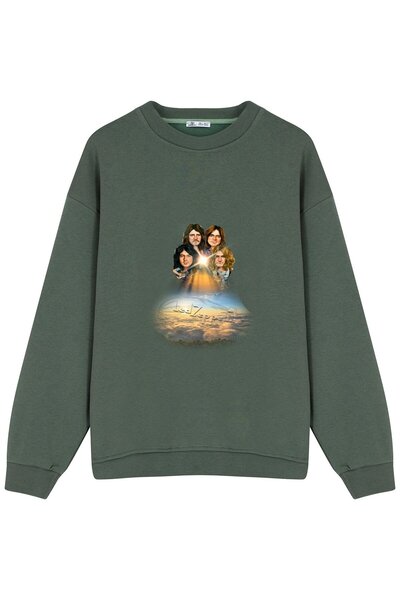 GreenMint عرق كبير الحجم للجنسين بقيادة زيبلين