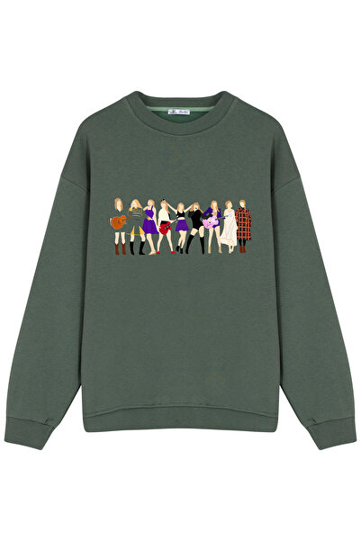 GreenMint سويت شيرت تايلور سويفت تور إيراس كلاسيك للجنسين