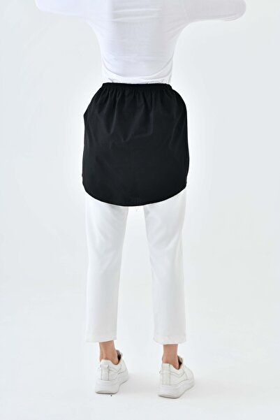 mirach Σχέδιο πουκάμισου-φούστας 2 συσκευασιών με λευκές και μαύρες τσέπες - Κομψό και άνετο