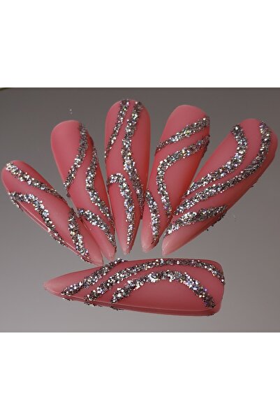 Mistik Butik Takma Tırnak Stiletto13