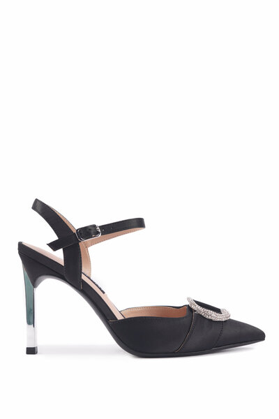 Nine West Sandale cu toc pentru femei 3PR negre