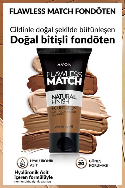 AVON Flawless Match Foundation 125 gr