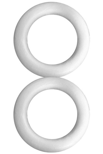 YENİ HEDİYELİK DÜNYAM Styrofoam Ring - Foam Ring 33 Cm 2 Pieces