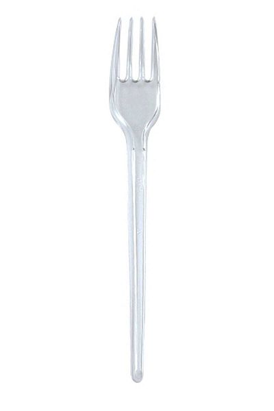 YENİ HEDİYELİK DÜNYAM Fork Transparent Pack of 25