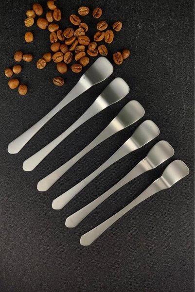 Digithome Benita 6-Piece Steel Nescafe Coffee Teaspoon Silver - DST 002 C320.113