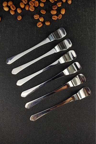Digithome Benita 6-Piece Steel Nescafe Coffee Teaspoon Silver - DST 003 C320.113