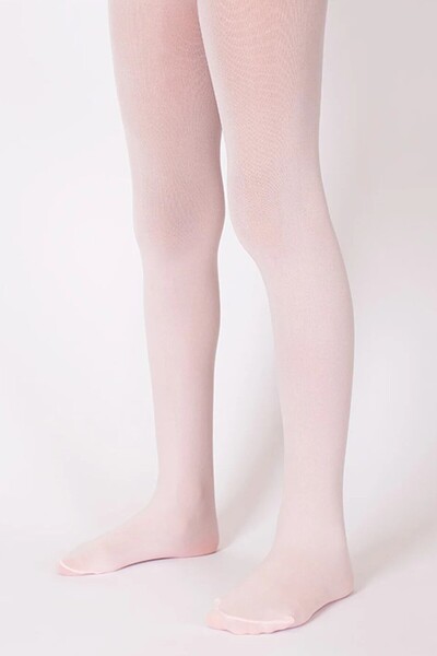GOOSE Klasik Açık Pembe Kız Çocuk Külotlu Çorap
