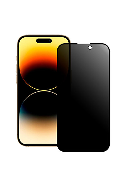 ZETT iphone 14 PLUS Uyumlu (14 PLUS) Privacy Hayalet Temperli Cam Ekran Koruy...