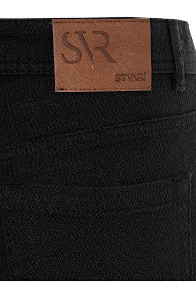 SÜVARİ Süvari Normal Bel Normal Paça Regular Fit Siyah Erkek Pantolon PN2020500554