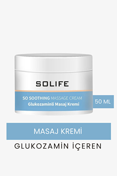 SOLIFE Glukozaminli Ağrı Azaltıcı Masaj Kremi