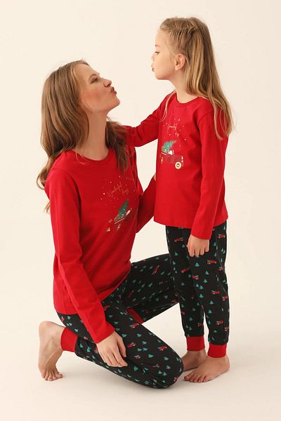 Pimody Family Concept Mother and Daughter Pajamas Set (Mom and Daughter are Sold differently)