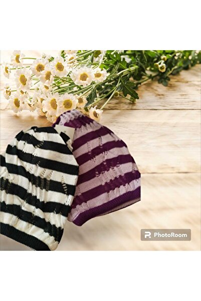 Betülce БЕТУЛЬЦЕ ВОВНЯНА РИБАЛЬСЬКА МОДЕЛЬ ЖІНОЧА ШАПКА ДВОШАРОВА 2 КОЛЬОРІВ