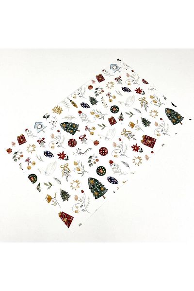 Mare Karnaval New Year Themed American Service, New Year Tableware Party Accessory