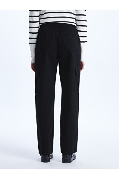 LC Waikiki Dámské kalhoty Standard Fit Cargo