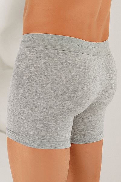 Şahinler Ανδρικό γκρι πακέτο Lycra Boxers 6 τεμαχίων Tme031