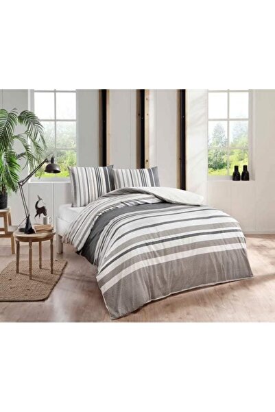 Store Cotton Echo Duvet Cover Set Brown Double