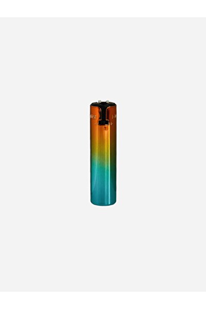 LİGHTER METAL TAŞLI NEON METALİK ÇİFT RENKLİ RETRO ÇAKMAK