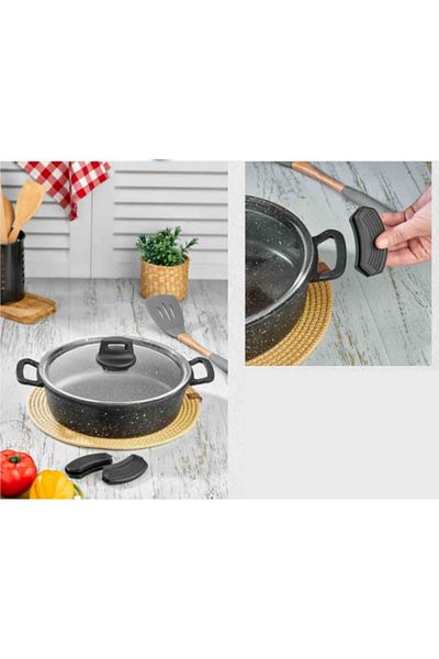 Eda ZK-953 Asian Casting Granite 22 cm Karnıyarık Pot