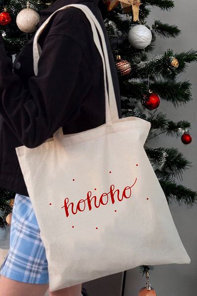 EFBUTİK Τύποι υφασμάτινων τσαντών - Γραπτό Hohoho