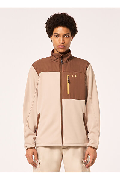 Oakley Bej Erkek Dik Yaka Polar Sweatshırt FOA403423 WHISTLER RC SWEATSHIRT
