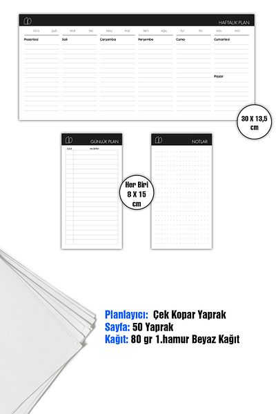 Copyrite Classic 3-Piece Planner Set ( Weekly, Diary, Note) Planning