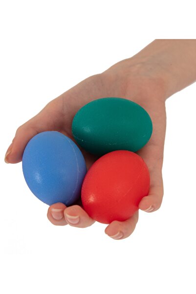 MediWitt El Terapi Topu (elips) Yeşil / Silicone Excersize Balls (Ellipse)