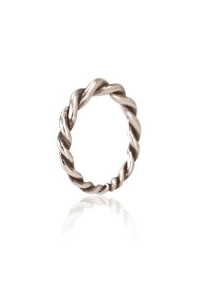 NSA SILVER Gümüş Burgu Yüzük Alyans 925 Ayar