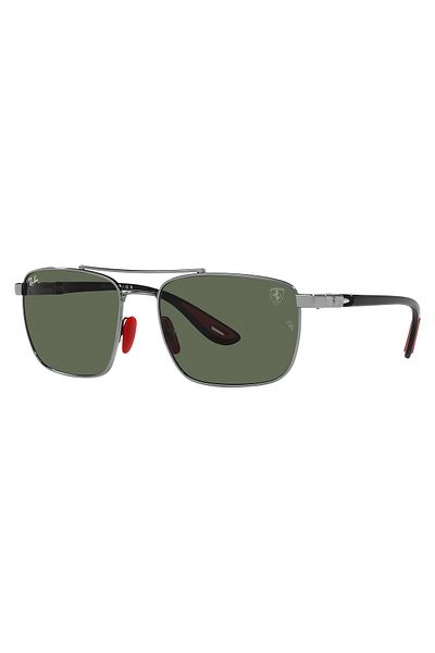Ray-Ban FERRARI RB3715M (F00171) 58| Men's Green Sunglasses