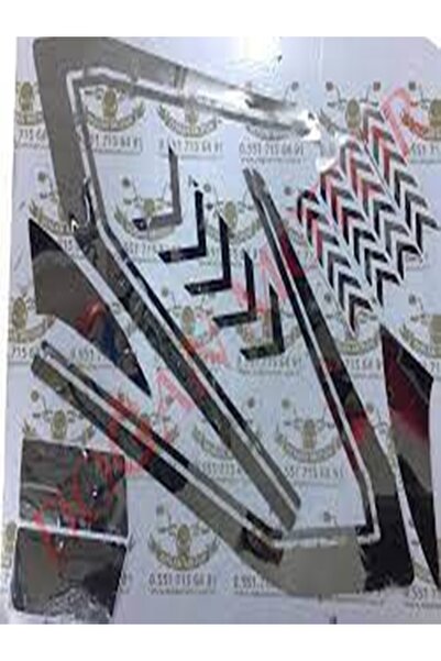 BY KUBİLAY CG KAPORTA STİCKER SETİ FUL TAKIM NİKEL Uyumlu