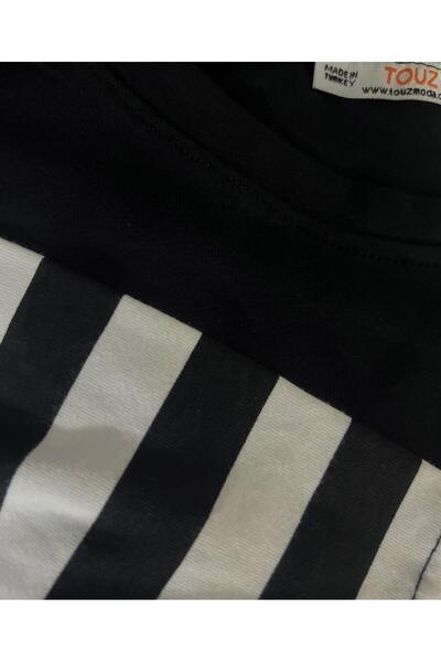 Touz Slipknot Goat & Skulls Printed Fake Sleeves Unisex Μαύρο T-shirt