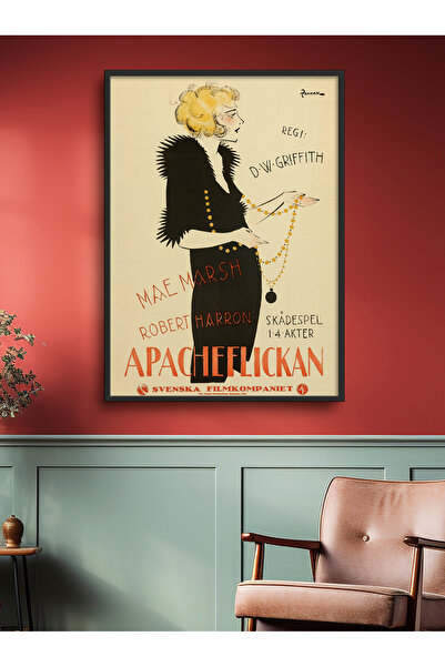 HOMEPACK Tekli Tablo Modern Art Çerçeveli Poster Tablo TK/300