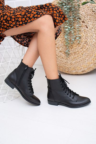 BAKGİY Black Skin Women's Boots Bg1011-116-0001