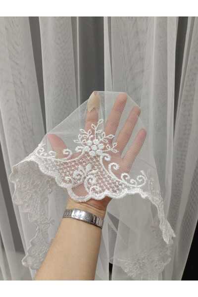 Epay ZEKİ-TÜL PERDE ÜTÜ İSTEMEZ BEYAZ TÜL PERDE SALON YENİ MODEL KIRIŞMAZ SIK PİLE(1/3)