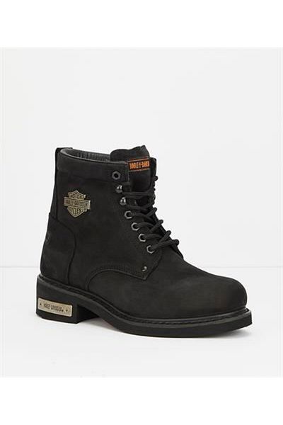 Harley Davidson Ανδρικές μαύρες μπότες Nubuck Harley-davidson Gibson-dd