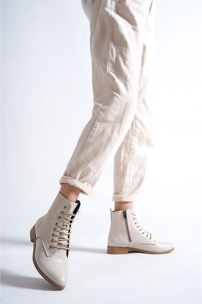 BAKGİY Beige Skin Women's Boots Bg1011-116-0001