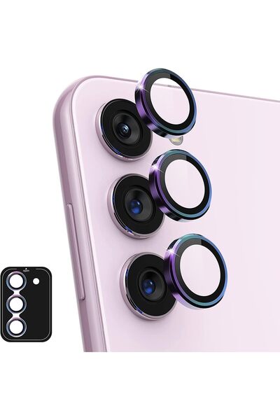 Fogy Samsung Galaxy A24 / A34 / A14 / Compatible 3 Piece Camera Lens Protective Glass Camera Protection