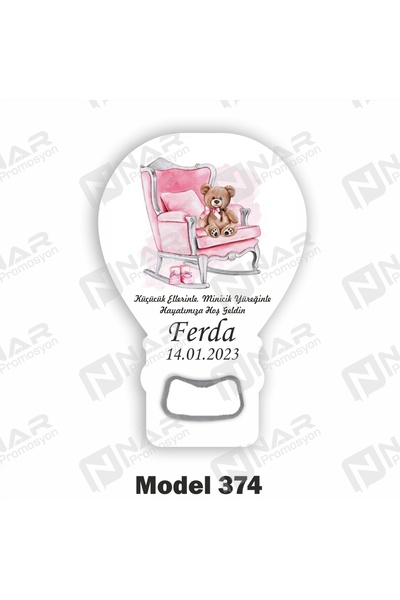 Nar Promosyon 30 Adet Açacak Magnet Mıknatıslı Hediyelik Ambalaj Dahil