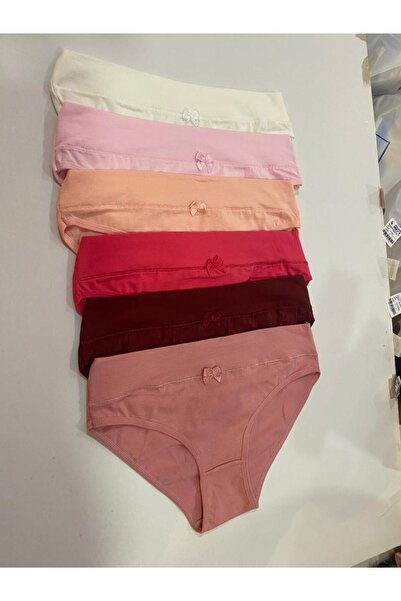 Miss Blue Moon Beli Kumaş Kemerli Külot 6'lı 3050