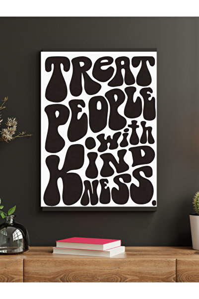 Cemira Treat People With Kindness Harry Styles Ahşap Poster Duvar Dekarasyon ...