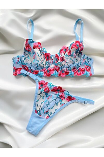 WAHSHE Spring Blue bra set