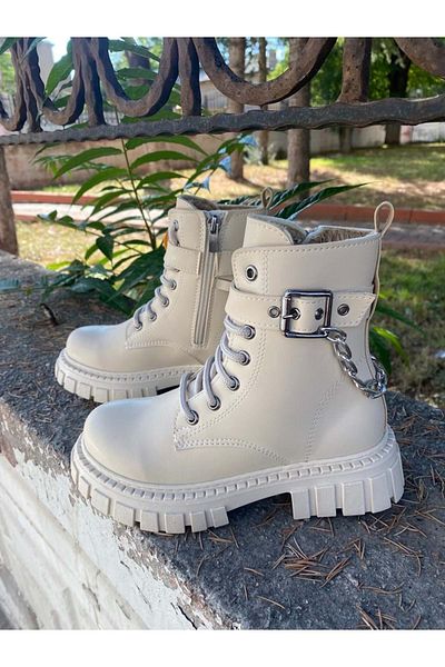 Pabuçhan Ayakkabı&Çanta Pabuçhan 0920 Κοριτσίστικες μπότες Shearling