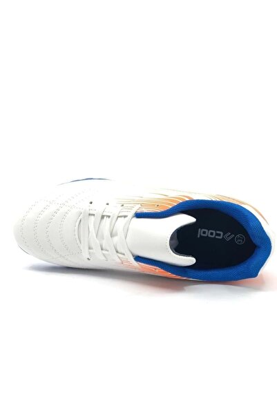 Cool 0848 Ronaldo Çocuk Halı Saha Krampon - Beyaz - 38