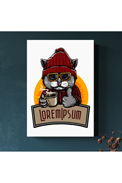 Cemira Σχέδιο Lorem Ipsum - Ξύλινη αφίσα διακόσμηση τοίχου