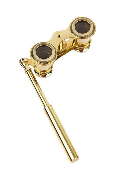 HEDİYE FİKRİ Brass Binocular Opera Glasses